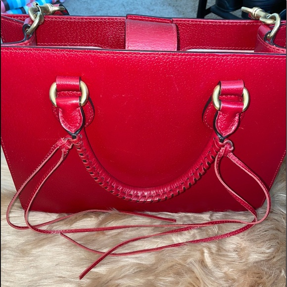 Gucci Red Leather Bag - Picture 7 of 17